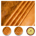 Goldene Farbe 100% Baumwolle Reversible Pailletten Fabirc Für Frauen Kleid Textilgewebe Druck Gefärbt Guinea Brokat